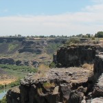 The ramp Evel Knievel used iin his Snake River stunt is still there