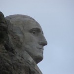 Mount Rushmore - George Washington Profile View